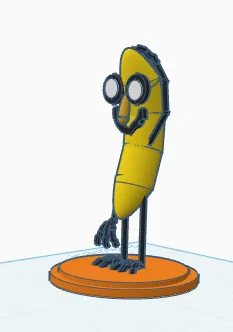 Mô hình Bananasquird - Sự kết hợp hài hước giữa chuối và Squidward - Image 2