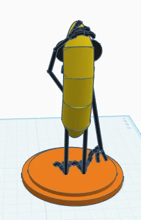 Mô hình Bananasquird - Sự kết hợp hài hước giữa chuối và Squidward - Image 3