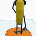 Mô hình Bananasquird - Sự kết hợp hài hước giữa chuối và Squidward - Thumbnail 3