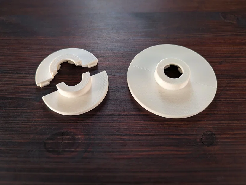 Ốp che cổ ống 15mm (Pipe Collar Rosette / Escutcheon - Cover Ring tường/sàn) - Image 1