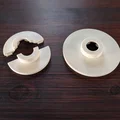 Ốp che cổ ống 15mm (Pipe Collar Rosette / Escutcheon - Cover Ring tường/sàn) - Thumbnail 1