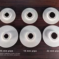 Ốp che cổ ống 15mm (Pipe Collar Rosette / Escutcheon - Cover Ring tường/sàn) - Thumbnail 6