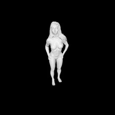 Mô hình 3D Mary Nude 1 - Tượng nhân vật nghệ thuật in 3D