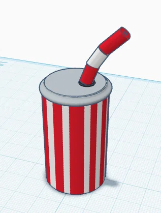 Mô hình ly nước ngọt (Cool Cup) 3D ấn tượng - Image 1