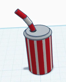 Mô hình ly nước ngọt (Cool Cup) 3D ấn tượng - Image 2