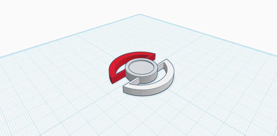 Mô hình 3D Pokeball kết hợp logo Target ấn tượng - Image 2