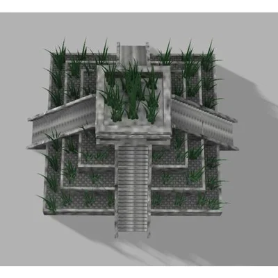 Chậu trồng cỏ mèo bậc thang độc đáo - Mô hình in 3D sáng tạo