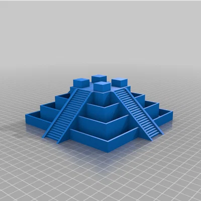 Chậu trồng cỏ mèo bậc thang độc đáo - Mô hình in 3D sáng tạo