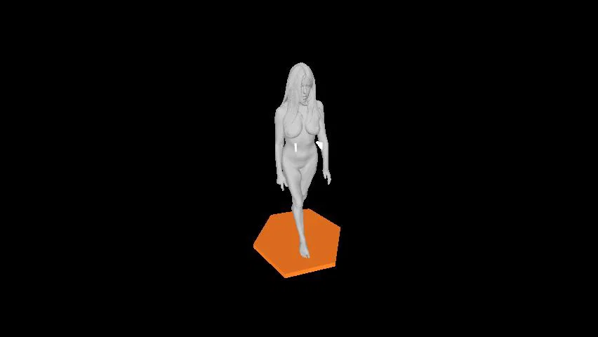Mô hình 3D nhân vật nữ nghệ thuật (Nude Women 13) cho in 3D - Image 1