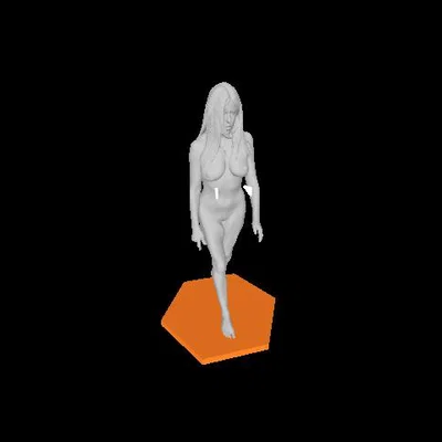 Mô hình 3D nhân vật nữ nghệ thuật (Nude Women 13) cho in 3D
