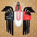 Giá treo bộ lục giác Craftsman cho bảng treo tường IKEA Skadis - Thumbnail 1