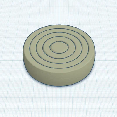 Vòng xoay fidget (rings fidget) print-in-place