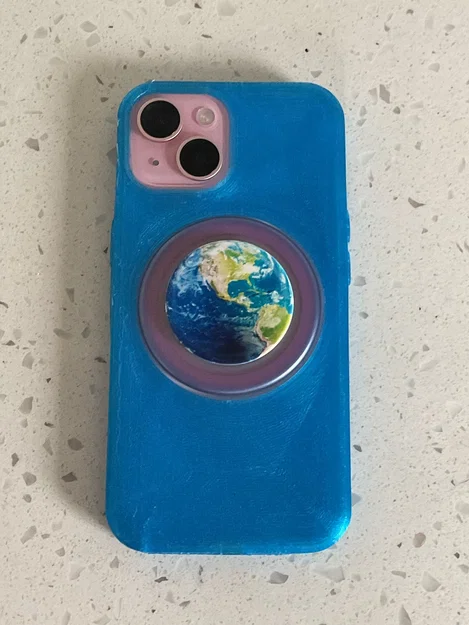 Ốp lưng iPhone 15 in 3D hỗ trợ MagSafe và PopSocket siêu tiện lợi - Image 1