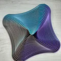 Đồ chơi Fidget hình vuông lượn sóng độc đáo - Mẫu in 3D giải trí - Thumbnail 5