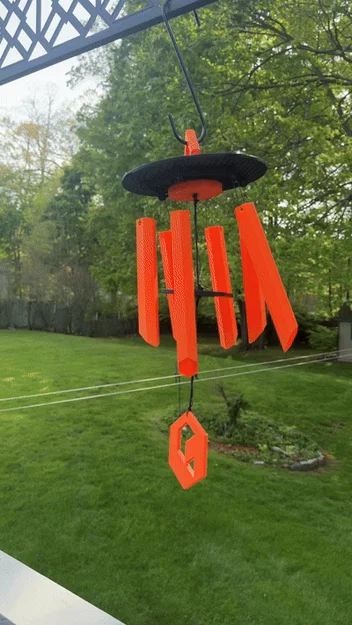 Chuông gió từ cuộn Prusament (Prusament Spool Wind Chime) - Image 2