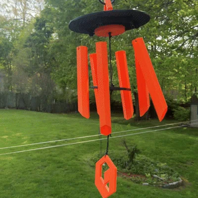 Chuông gió từ cuộn Prusament (Prusament Spool Wind Chime)