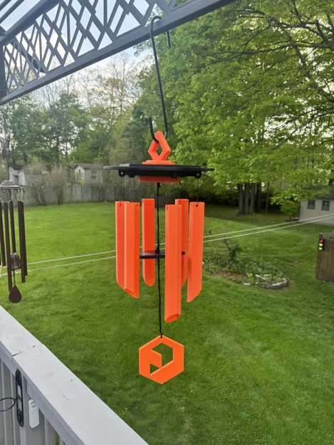 Chuông gió từ cuộn Prusament (Prusament Spool Wind Chime) - Image 3