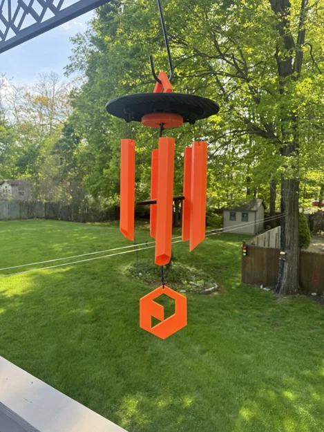 Chuông gió từ cuộn Prusament (Prusament Spool Wind Chime) - Image 6