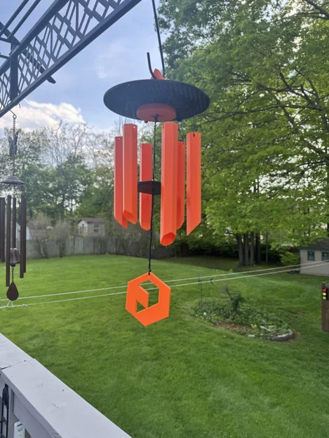 Chuông gió từ cuộn Prusament (Prusament Spool Wind Chime) - Image 7