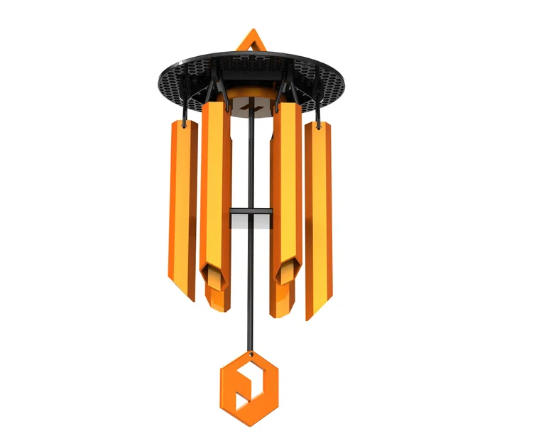 Chuông gió từ cuộn Prusament (Prusament Spool Wind Chime) - Image 9