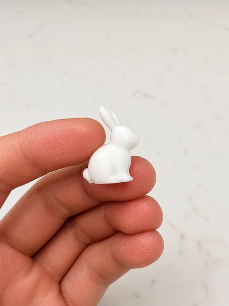 Mô hình chú thỏ mini siêu đáng yêu dành cho máy in 3D - Image 1