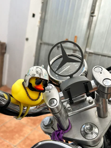 Ornament Mercedes-Benz gắn xe máy (tay lái 20mm) - Image 1