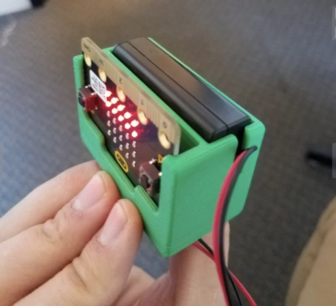 Vỏ bảo vệ micro:bit Go Case - Phụ kiện in 3D tiện dụng cho STEM - Image 3