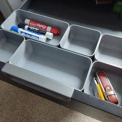 Khay chia ngăn kéo Ikea Galant Drawer Organizer 1x2