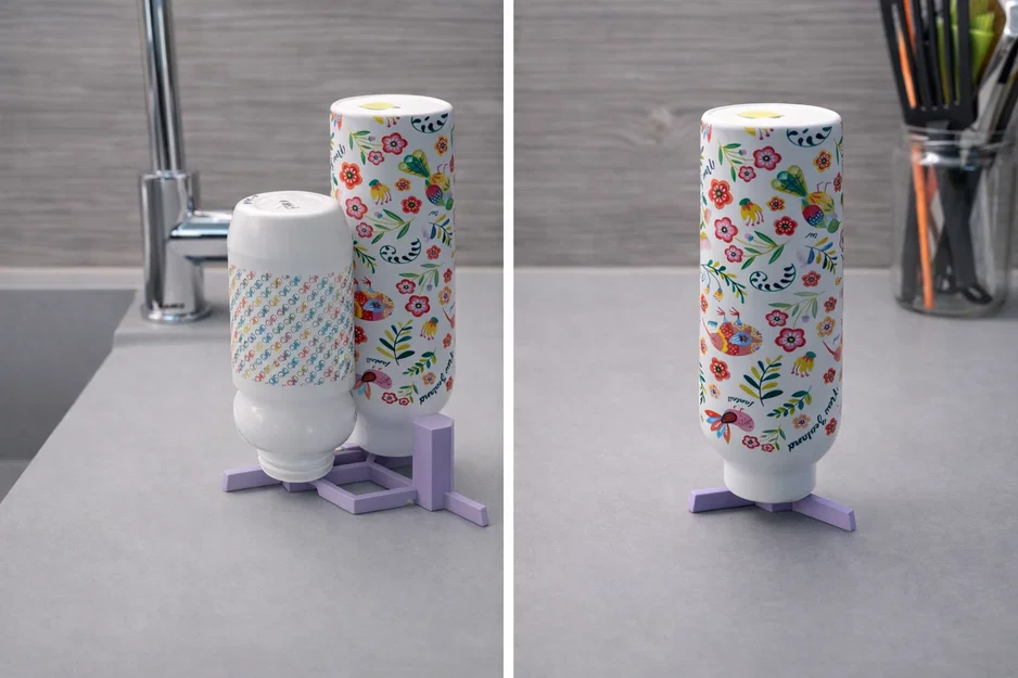 Giá phơi khô bình Bottle Dryer Hex Stand - Image 1