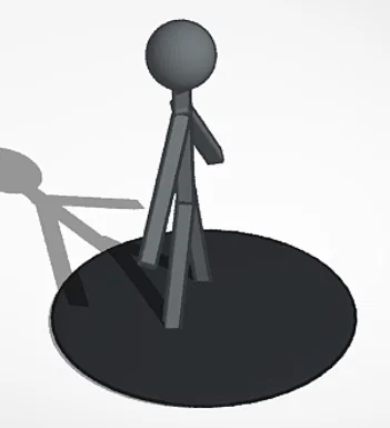 Mô hình người que (Stickman) mini trang trí bàn làm việc cực chất - Image 1