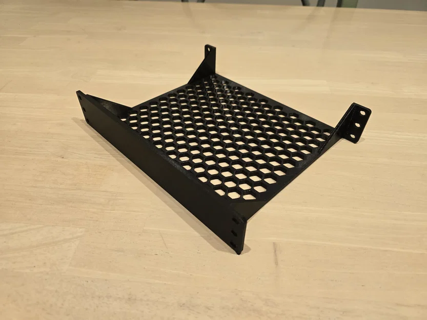 Khay kín cho rack 10" Galaxy Cluster Mini Rack (đỡ hai bên) - Image 1