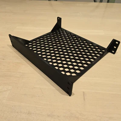 Khay kín cho rack 10" Galaxy Cluster Mini Rack (đỡ hai bên)