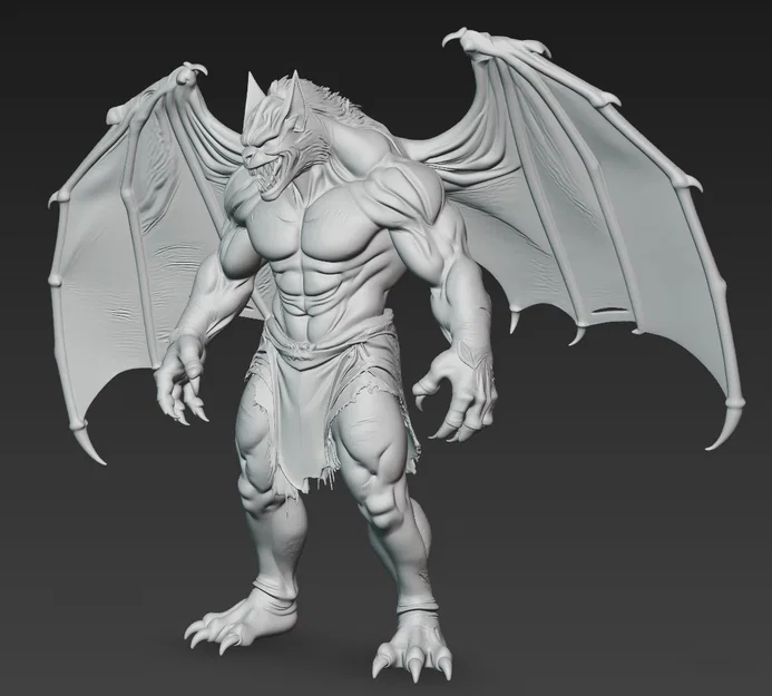 Mô hình Ma cà rồng Vampire Creature 2 chi tiết cho in 3D - Image 2