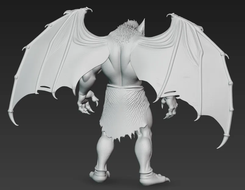 Mô hình Ma cà rồng Vampire Creature 2 chi tiết cho in 3D - Image 3