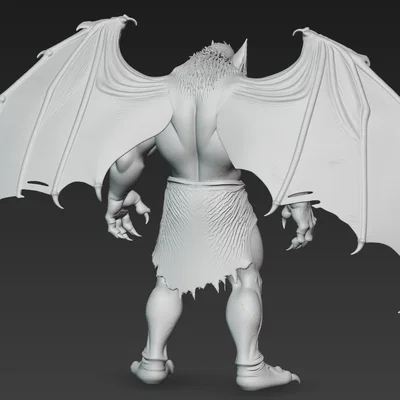 Mô hình Ma cà rồng Vampire Creature 2 chi tiết cho in 3D
