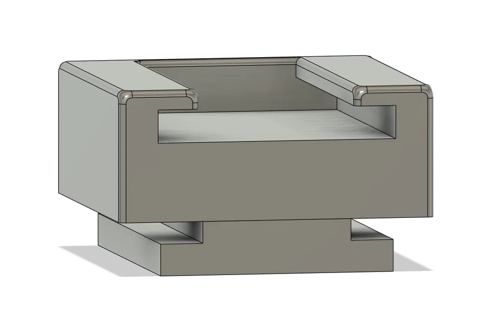 Phụ kiện đế nâng 8mm Cold Shoe Riser cho máy ảnh in 3D - Image 1