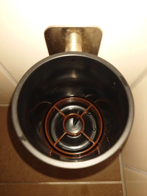 WC / Toilet Einsatz – Phụ kiện chống nhỏ giọt cho bàn chải toilet - Image 1