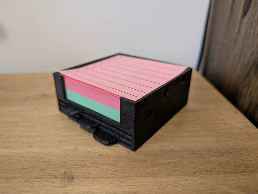 Khay đựng Post-it kèm template - Parametric - Image 3