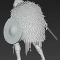 Mô hình Nữ Chiến Binh Tribal Warrior 3 - Tuyệt tác Fantasy 3D - Thumbnail 3