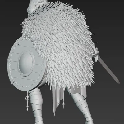 Mô hình Nữ Chiến Binh Tribal Warrior 3 - Tuyệt tác Fantasy 3D