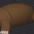 Chú lười khớp nối mập ú – Articulated Sloth (Chunky Flexi Creature) - Thumbnail 2