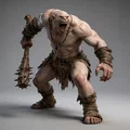 Mô hình Troll 1: Chiến binh quái vật Dark Fantasy siêu nét - Thumbnail 1