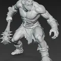 Mô hình Troll 1: Chiến binh quái vật Dark Fantasy siêu nét - Thumbnail 2