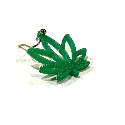 Bông tai Cannabis (Cannabis Earrings)