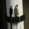 Parametric TPU Cable Snapper: Kẹp giữ dây TPU parametric cho bàn làm việc - Thumbnail 1