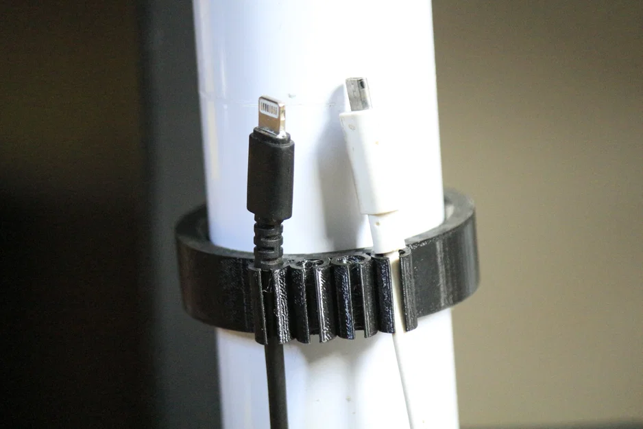 Parametric TPU Cable Snapper: Kẹp giữ dây TPU parametric cho bàn làm việc - Image 6
