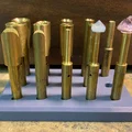 Giá đỡ dop mài đá cho Graves & dop 1/4" (OpenSCAD tùy biến) - Thumbnail 2