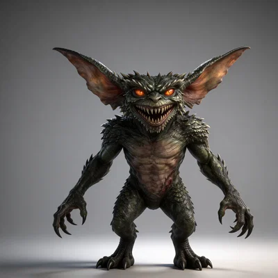 Mô hình Gremlin 1 - Nhân vật Mogwai kinh điển cho in 3D