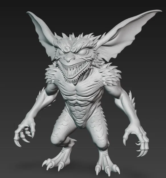 Mô hình Gremlin 1 - Nhân vật Mogwai kinh điển cho in 3D - Image 2