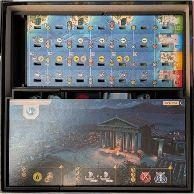 7 WONDERS 2nd edition: full expansion + sleeved cards (khay insert)